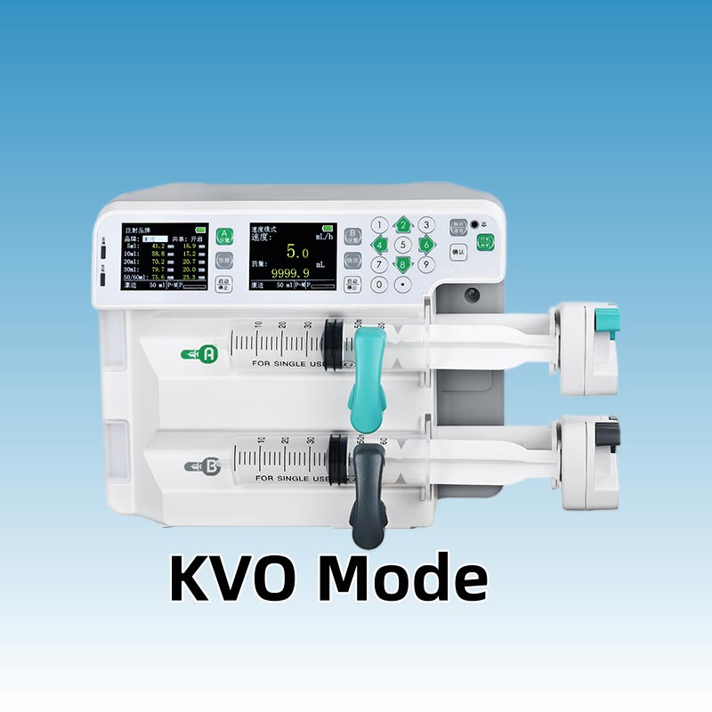 Bomba de jeringa de doble canal