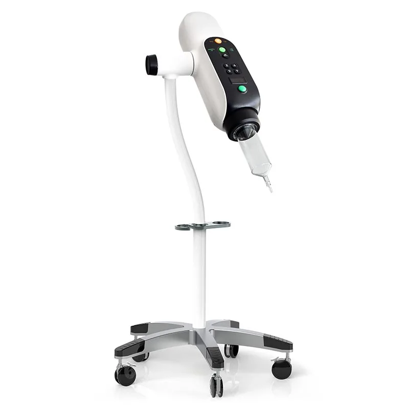 Inyector angiográfico de jeringa única